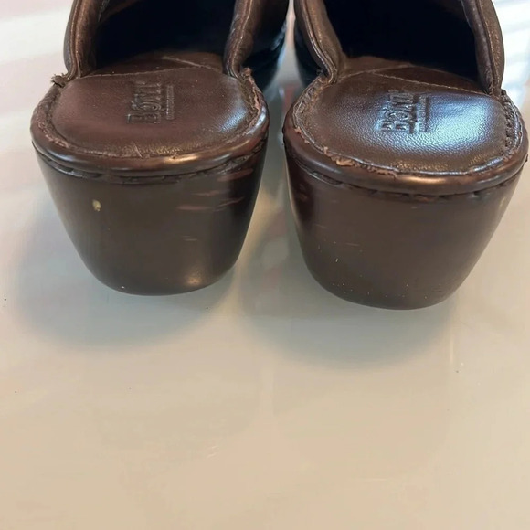 Born Mules Brown Leather women size 9 or 40.5 - Picture 5 of 12